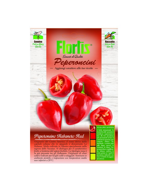 PEPERONCINO HABANERO RED PEPERONCINO HABANERO RED