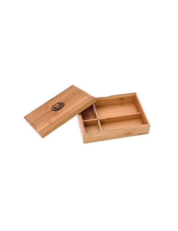 Rolling Box Bamboo Champ High - Scatola Accessori – Hemporium