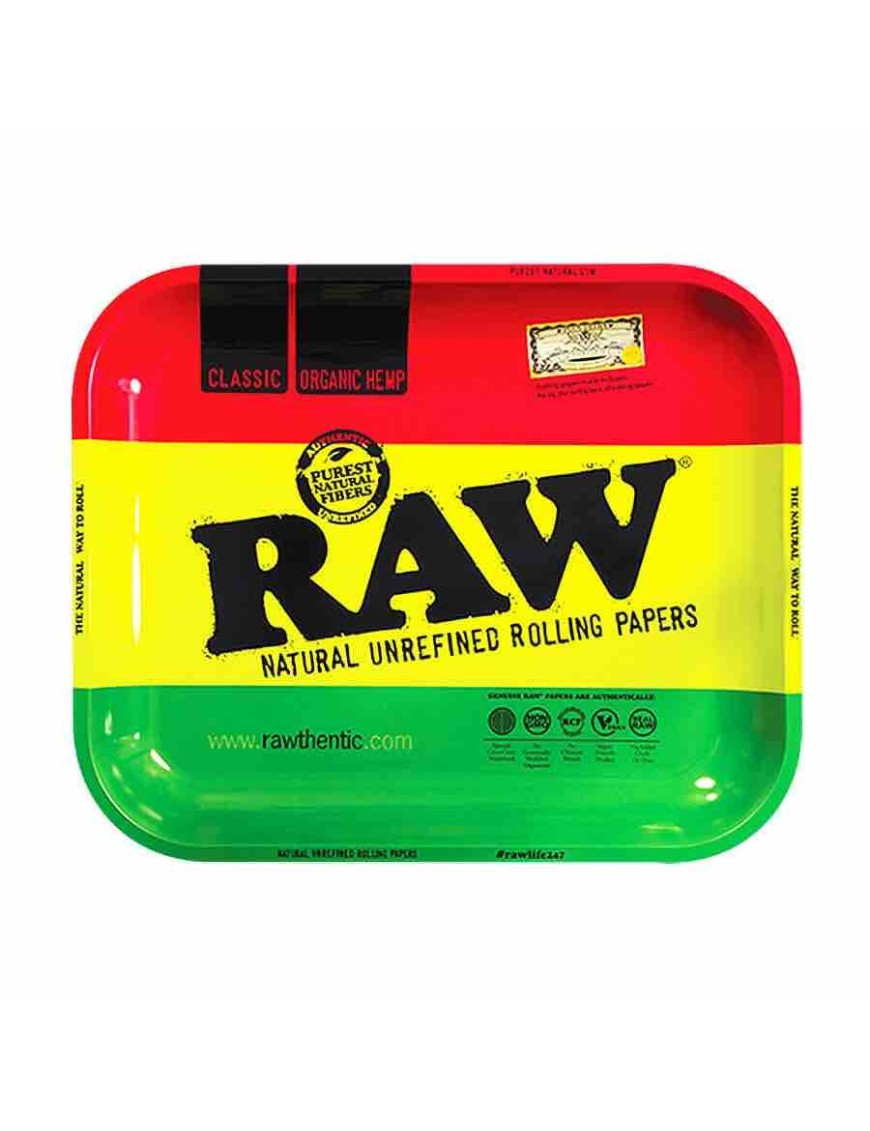 Vassoio RAW Metallo Rasta Grande