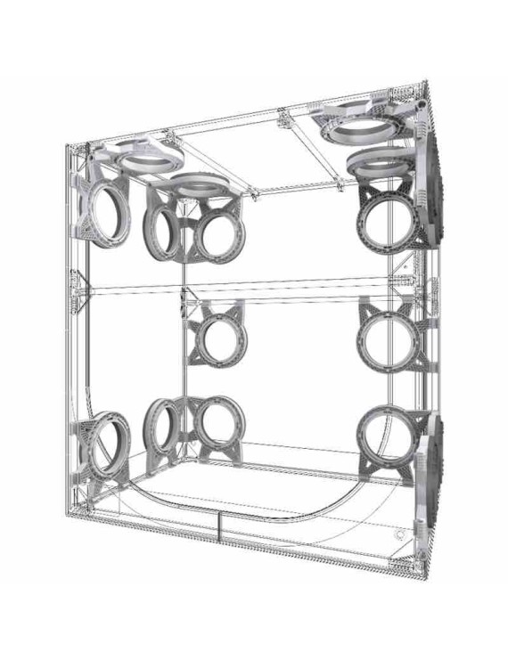 Flangia Condotte Growbox 25mm Secret Jardin | Hemporium