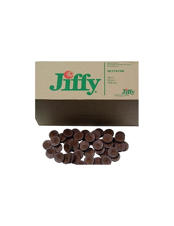 Dischetti Jiffy Torba Germinazione 41mm - 20pz Hemporium – Hemporium