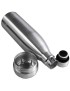 Borraccia in Acciaio Inox con Comparto 007