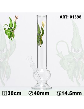 Bong in vetro Cannadevil 30 cm