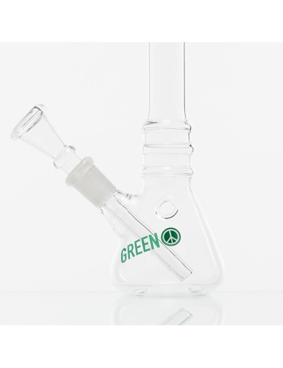 Mandala Greenline Bong in vetro 21 cm | Ø 22 mm 14.5 mm – Hemporium