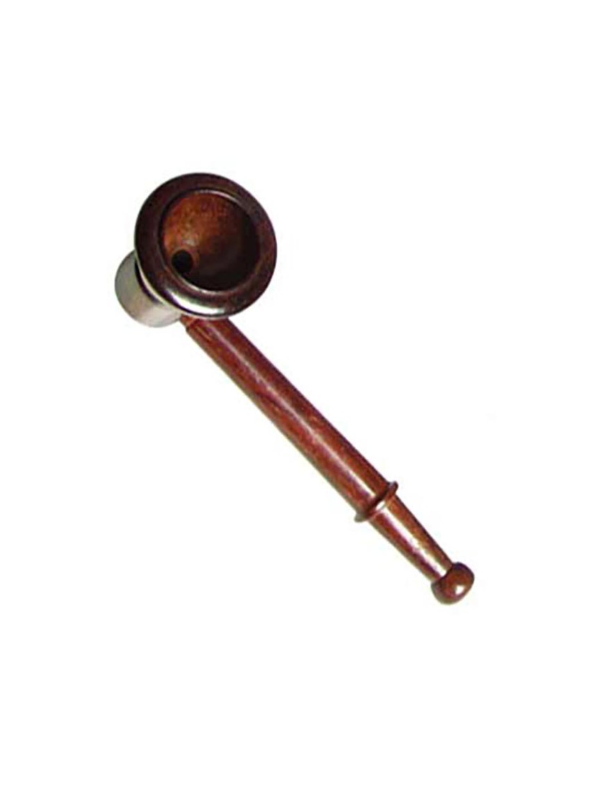 Pipa intagliata in legno di palissandro 9 cm