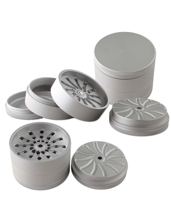 Masher Grinder alluminio 4 parti Ø 53 mm