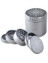 Black Leaf Flower Grinder – 5 parti Ø 63 mm | CNC Premium