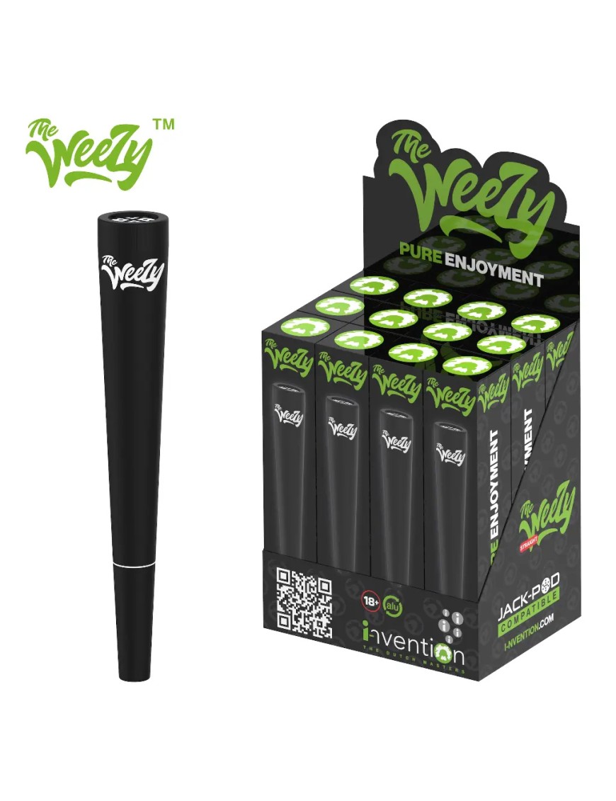 The Weezy Black – Pipa pure in alluminio nera