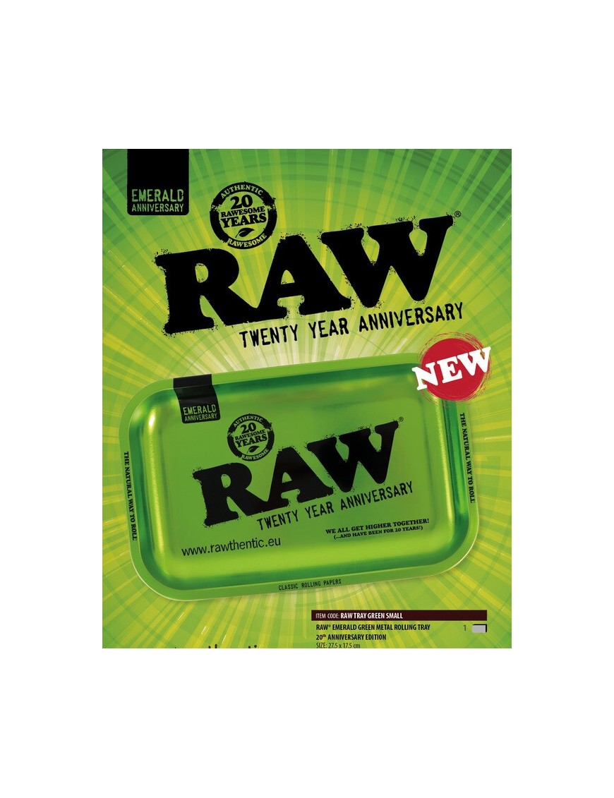 RAW Rolling Tray Emerald – Edizione Limitata 20th Anniversary