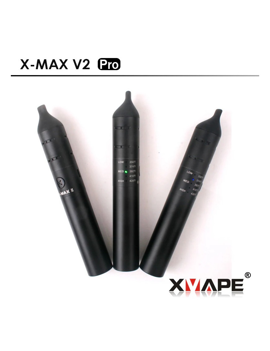 XMAX V2 Pro | Vaporizzatore Erbe con Camera Oli/Cere Inclusa – Hemporium