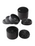 Black Leaf Flower Grinder – 5 parti Ø 63 mm CNC Premium