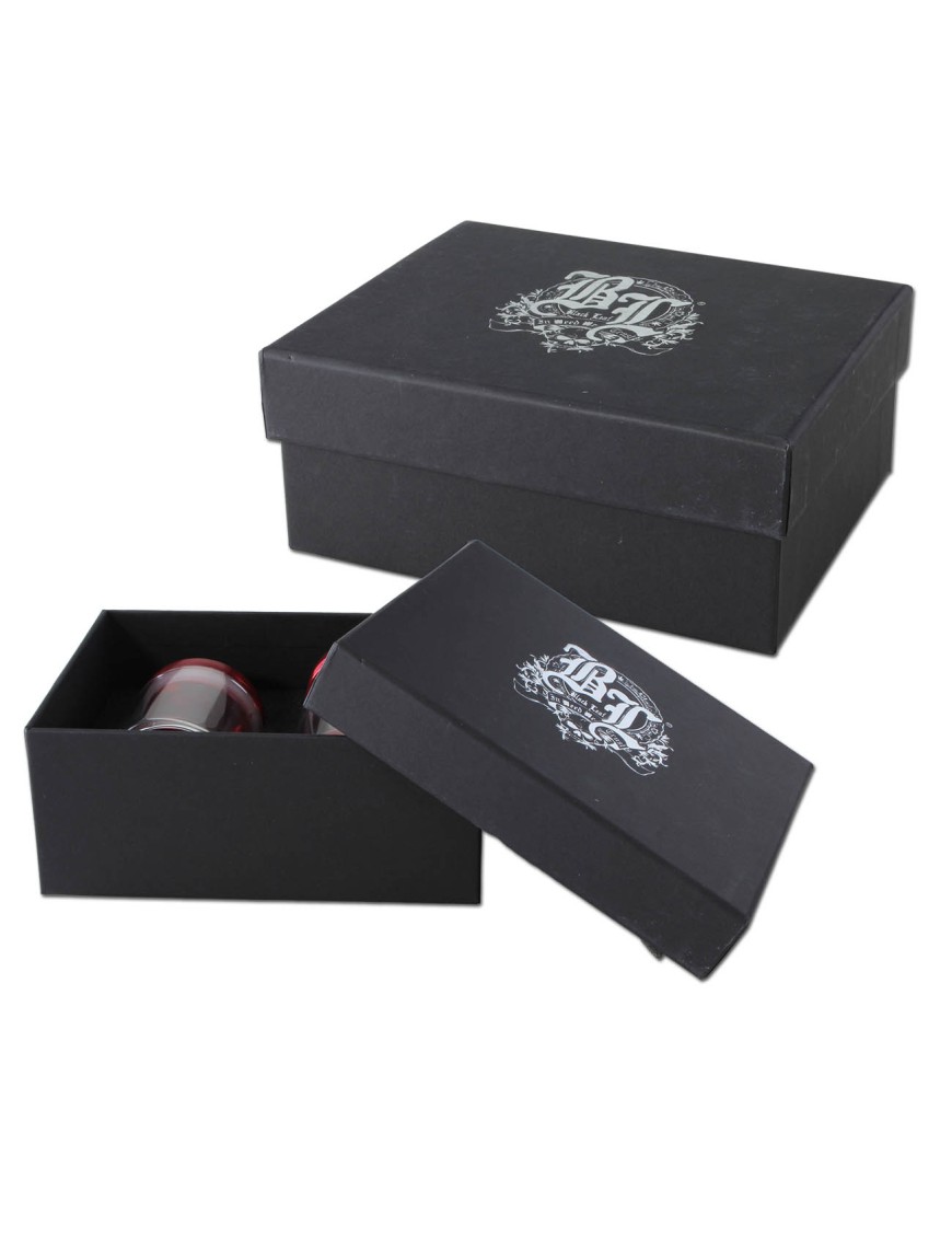 Grinder Alluminio Finestra Vetro Black Leaf 3 Parti