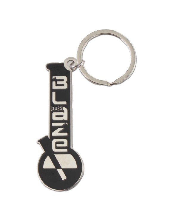 Portachiavi Bong Metallo Black Leaf - Gettone Carrello