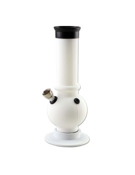 Bong in Acrilico Black Leaf 20,8 cm