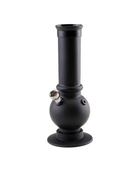 Bong in Acrilico Black Leaf 20,8 cm