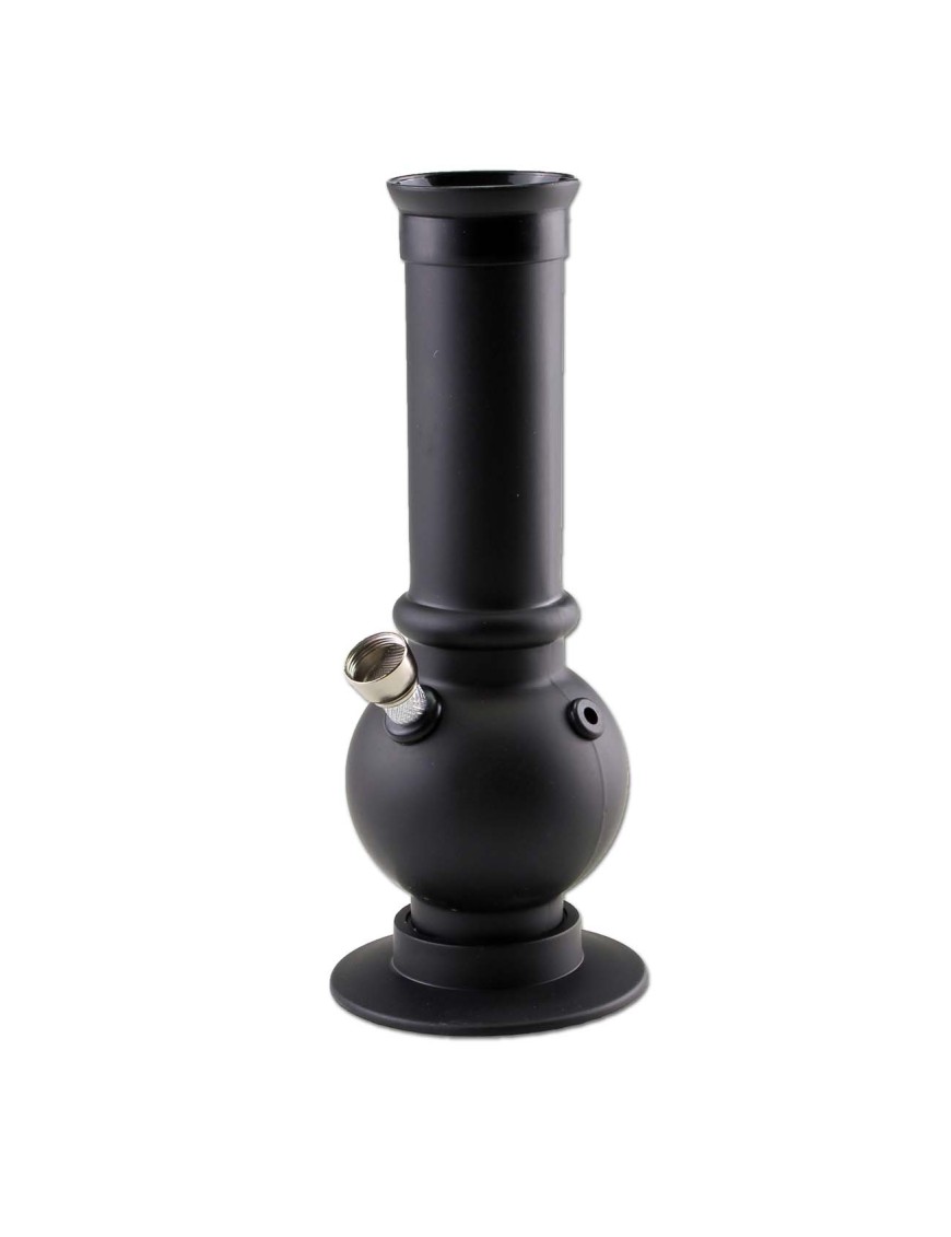 Bong in Acrilico Black Leaf 20,8 cm