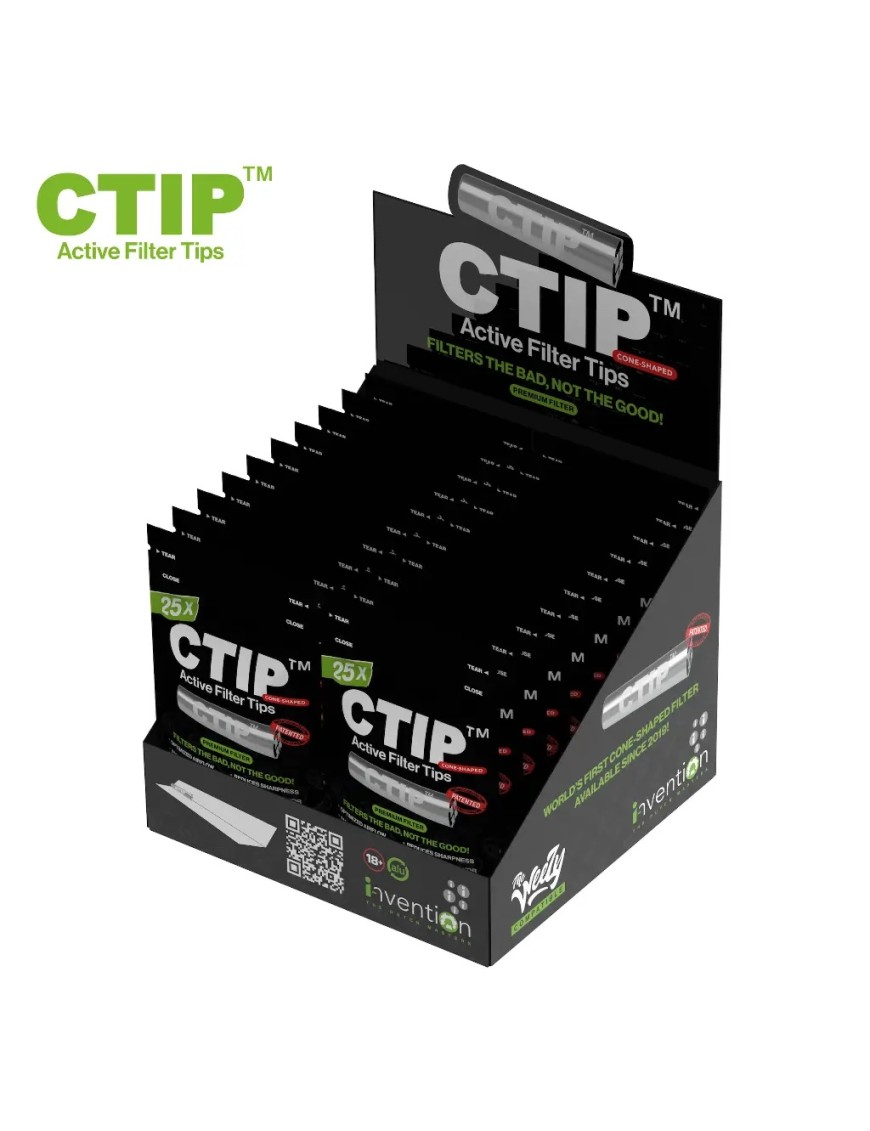 Espositore 20 Pz CTIP™ –Filtri in Alluminio in Bustine da 25 filtri