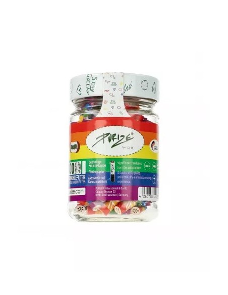 Filtri Purize Xtra Slim 100pz Carboni Attivi 6mm – Hemporium