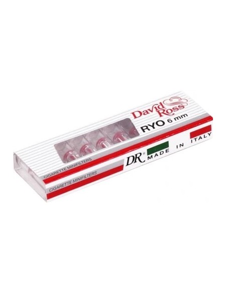 Filtri Sigarette 6mm David Ross 10pz | Hemporium – Hemporium