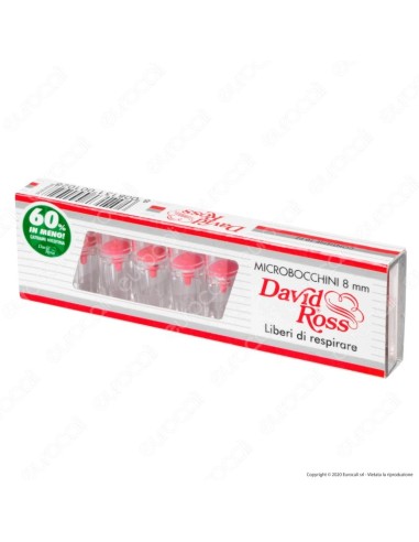 Filtri Acetato Cellulosa 8mm David Ross - Hemporium – Hemporium