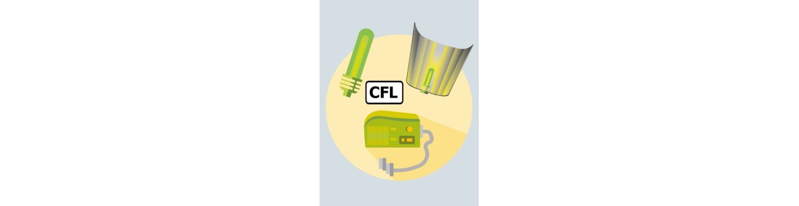 Kit Luce CFL - Crescita e Fioritura con Lampade Fluorescenti a Luce Fredda