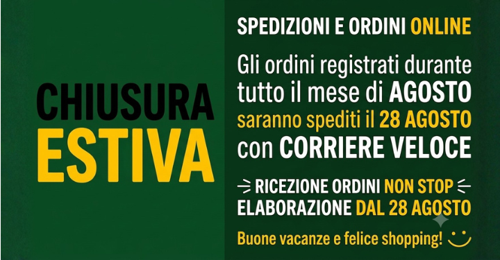 Chiusura Estiva